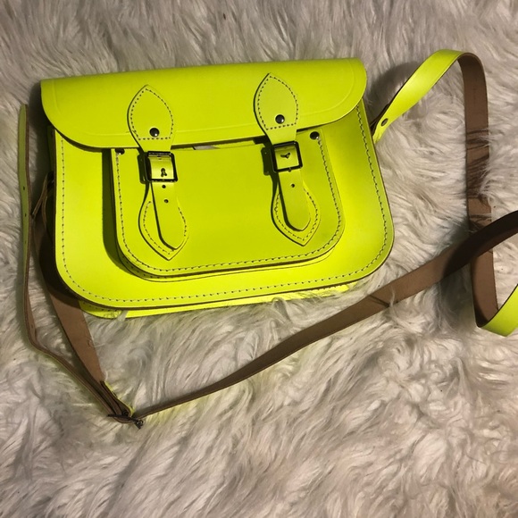 The Cambridge Satchel Company Handbags - The Cambridge Satchel Company bag neon yellow